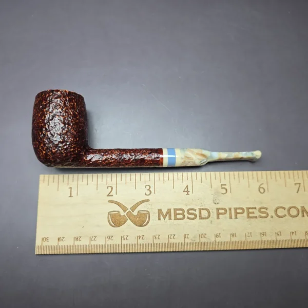 Savinelli Sasso 701 Rusticated Lovat Briar Pipe, 6mm, New - Image 11