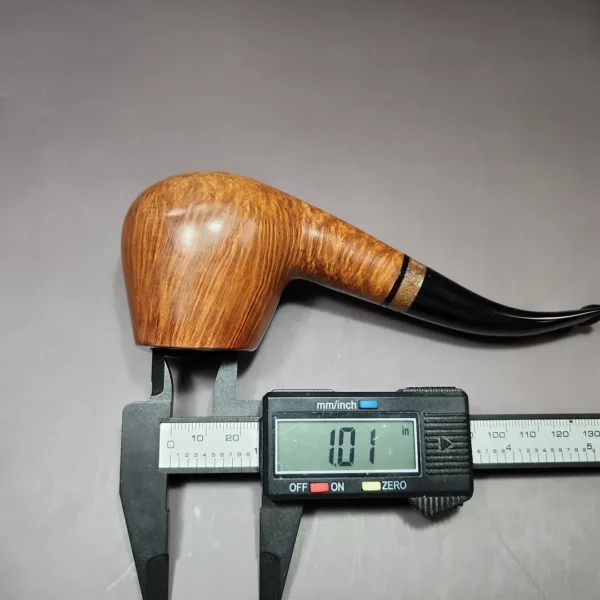 Viprati 5 Clovers Smooth Brandy Estate Briar Pipe, Italian Estates - Image 12