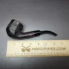 Ashton 1990 Pebble Grain XXX Sandblasted Panel Pot Estate Briar Pipe, English Estates - Image 11