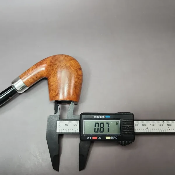 Ser Jacopo L1 Smooth Army Mount Billiard Estate Briar Pipe, Italian Estates - Image 12