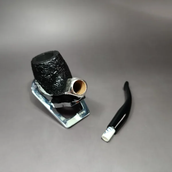 Peterson Antique Collection 1908 Sandblasted Estate Briar Pipe, Irish Estates, 9mm - Image 12