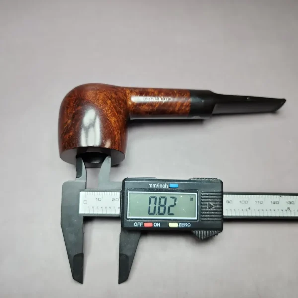 James Upshall Tilshead Group 6 Smooth Pot Estate Briar Pipe, Unsmoked - Image 12