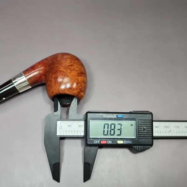 Dunhill 1973 Bruyere 926 Smooth Bent Billiard w/ Silver Estate Briar Pipe, English Estates - Image 12