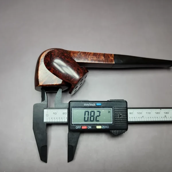 Sparkproof Weatherproof Hurricane Wind Cap Estate Briar Pipe, French Estates - Image 12
