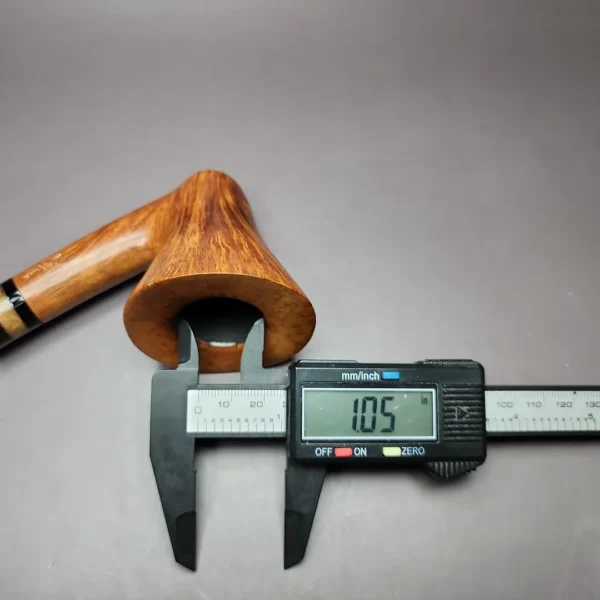 Viprati 4 Clover Smooth Dublin Estate Briar Pipe, Italian Estates - Image 12