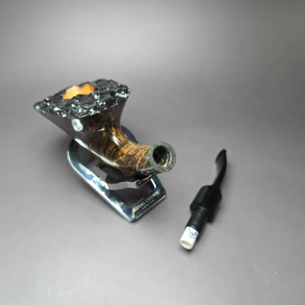 Poul Winslow Crown Collector Smooth Freehand Estate Briar Pipe, Unsmoked, 9mm - Image 12