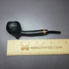 Sebastian Heck Long Shank Acorn w/ Masur Birch Handmade Briar Pipe, New - Image 12