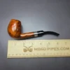 Bjarne Smooth Egg w/ Silver Estate Briar Pipe, Unsmoked - Image 12
