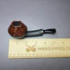 Vitale Partially Sandblasted Rhodesian (Two Star) Handmade Briar Pipe, New - Image 12