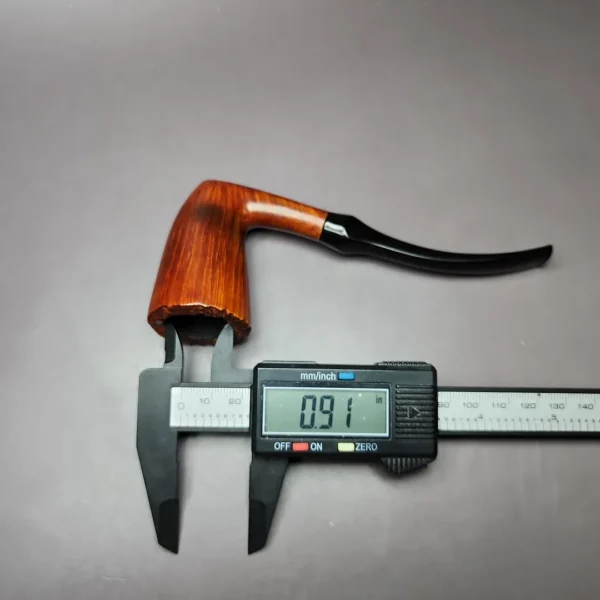 WO Larsen (Sven Knudsen) Straight Grain 3 Smooth Stack Estate Briar Pipe, Danish Estates - Image 13
