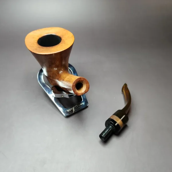 Viprati 4 Clover Smooth Dublin Estate Briar Pipe, Italian Estates - Image 13