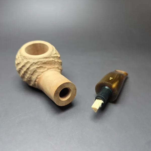 Savinelli Dune 320 KS Natural Briar Pipe, 6mm, New - Image 13