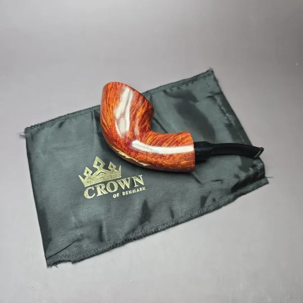 Winslow Crown 200 Smooth Freehand Dublin Estate Briar Pipe, Unsmoked, 9mm - Image 13