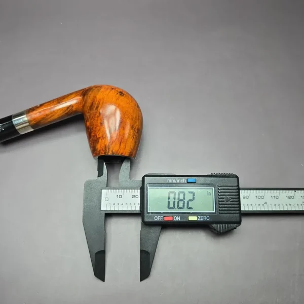 Bjarne Smooth Egg w/ Silver Estate Briar Pipe, Unsmoked - Image 13