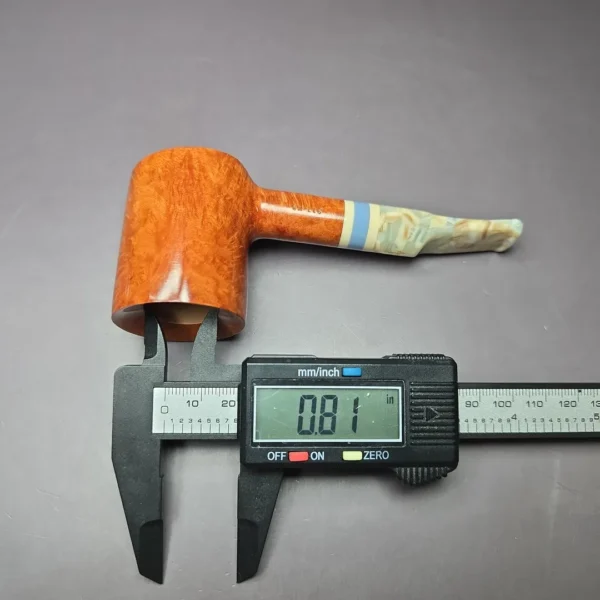 Savinelli Sasso 311 KS Smooth Poker Briar Pipe, 6mm, New - Image 12