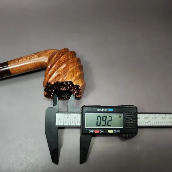 James Upshall Empire Ambassador Smooth Spiral Dublin Estate Briar Pipe, Unsmoked - Image 13