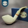MBSD Meerschaum Deluxe Swan Block Meerschaum Pipe Briar-Mortise 9mm