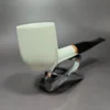 MBSD Meerschaum Deluxe Billiard Block Meerschaum Pipe Briar-Mortise - Image 4