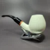 MBSD Meerschaum Deluxe Translucent Brandy Block Meerschaum Pipe, Briar-Mortise - Image 5