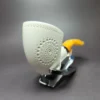 MBSD Meerschaum Silver Reverse Calabash Pickaxe Block Meerschaum Pipe - Image 5
