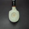 MBSD Meerschaum Deluxe Smooth Pickaxe Block Meerschaum Pipe, Briar-Mortise - Image 6