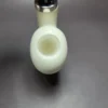 MBSD Meerschaum Silver Reverse Calabash Acorn Sitter Block Meerschaum - Image 7