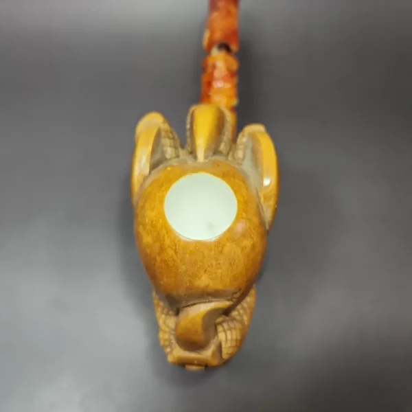 MBSD Meerschaum Masters by Kenan XL Dragon Claw Block Meerschaum Pipe, New - Image 8