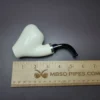MBSD Meerschaum Silver Reverse Calabash Acorn Sitter Block Meerschaum - Image 8