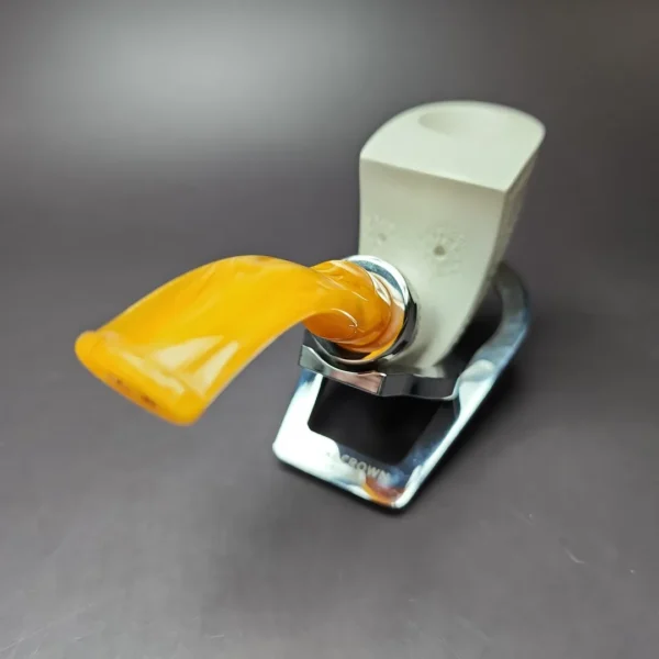 MBSD Meerschaum Silver Reverse Calabash Pickaxe Block Meerschaum Pipe - Image 8