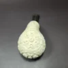 MBSD Meerschaum Silver Reverse Calabash Floral Egg Block Meerschaum Pipe - Image 8