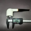 MBSD Meerschaum Deluxe Billiard Block Meerschaum Pipe Briar-Mortise - Image 10