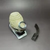 MBSD Meerschaum Silver Reverse Calabash Floral Egg Block Meerschaum Pipe - Image 11