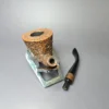 Steve Weiner 1999 Rusticated Dublin Estate Briar Pipe, American Estates - Image 10