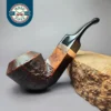 Morgan BlackJack 30 Sandblasted Bulldog Briar Pipe, New