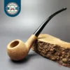 Morgan Bones Sandblasted Churchwarden Briar Pipe, New