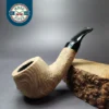 Morgan Bones Sandblasted Nosewarmer Pot Briar Pipe, New