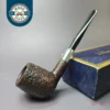 Savinelli Punto Oro 128 Sandblasted Army Mount Estate Briar Pipe, Italian Estates