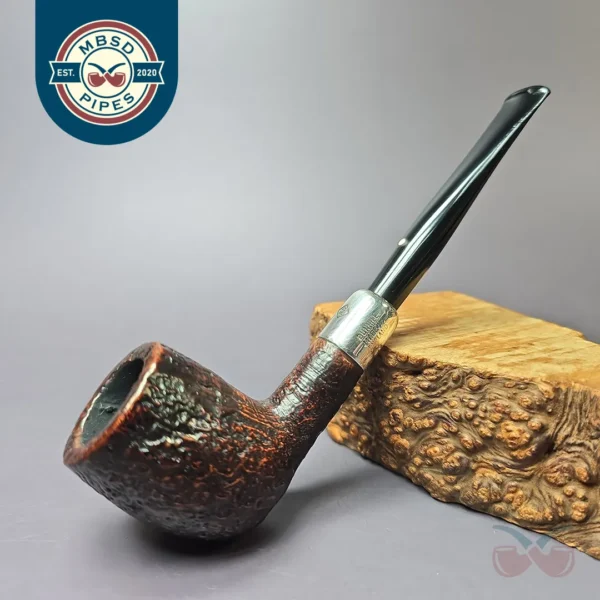 Dunhill Shell 57 Army Mount Billiard Estate Briar Pipe, English Estates