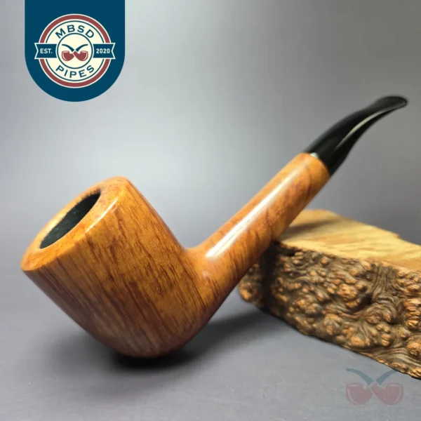 Savinelli Autograph 5 Smooth Freehand Liverpool Estate Briar Pipe, Italian Estates