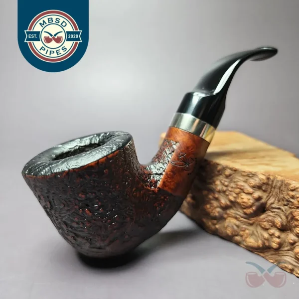 Morgan BlackJack 20 Sandblasted Dublin Briar Pipe, New