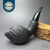 Peter Toth Sandblasted Freehand Handmade Briar Pipe, New