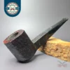 Ashton Achievement ELX Sandblasted Panel Estate Briar Pipe, Unsmoked