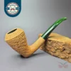 Sean Reum Sandblasted Stack Rhodesian Handmade Briar, Pipe New