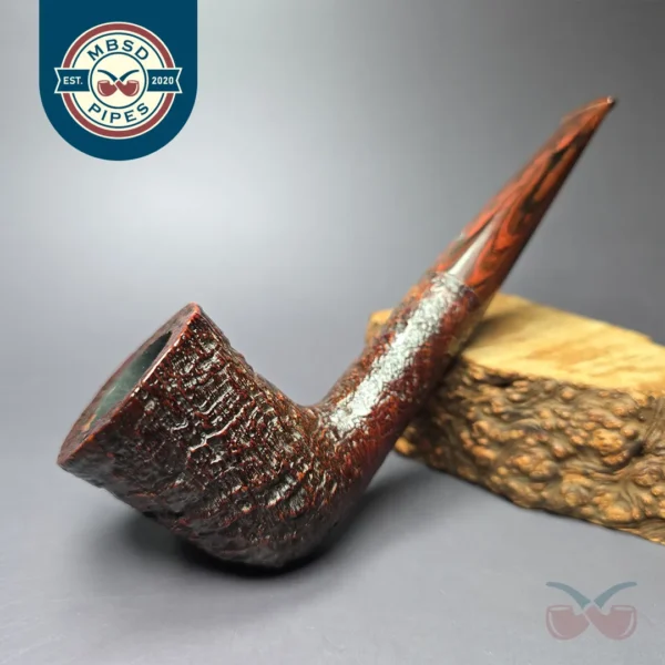 Ashton 1986 Pebble Grain XXX Dublin Estate Briar Pipe, English Estates