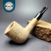 Morgan Bones Sandblasted Noswarmer Lovat Briar Pipe, New