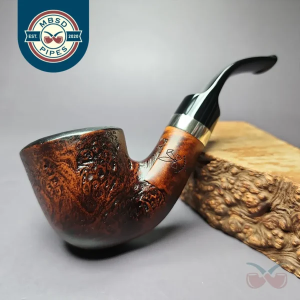 Morgan BlackJack 20 Sandblasted Dublin Briar Pipe, New
