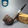 Kaywoodie Silhouette 76B Sandblasted Billiard Estate Briar Pipe, American Estates