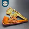 MBSD Meerschaum Masters by Karahan, XL Mountain Goat, Block Meerschaum Pipe, New