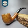 GBD Virgin 508/1 Smooth Bent Billiard Estate Briar Pipe, English Estates