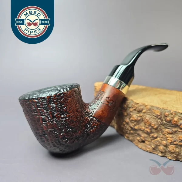 Morgan BlackJack 20 Sandblasted Dublin Briar Pipe, New